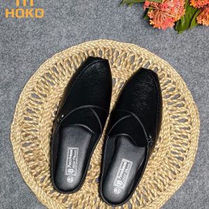 Classic Black Peshawari Shoe